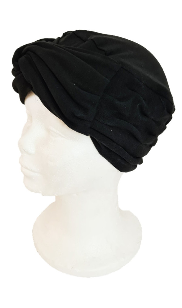 Turbante Orquedea Preto Ubio 706866