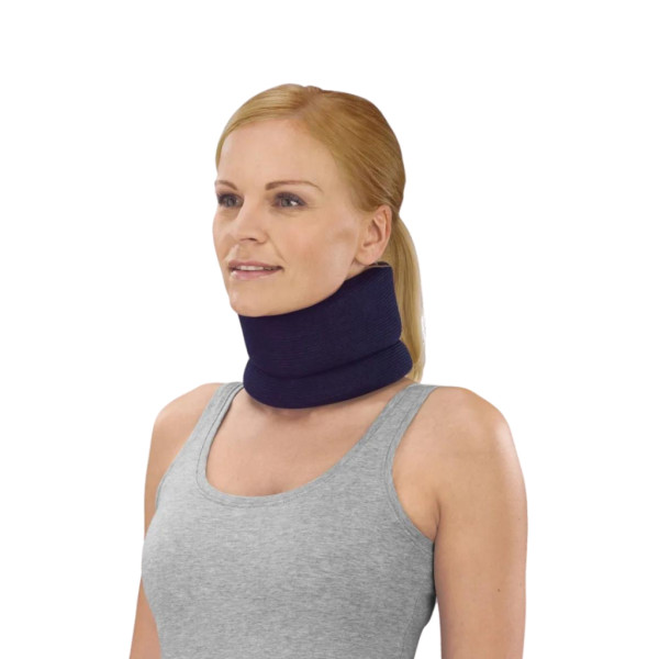 colar cervical C1 7cm (AZUL, 1)