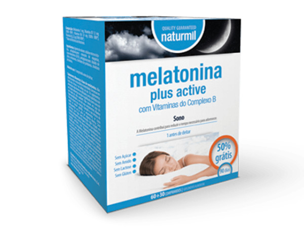 Melatonina plus active (+50%) x60 compr.
