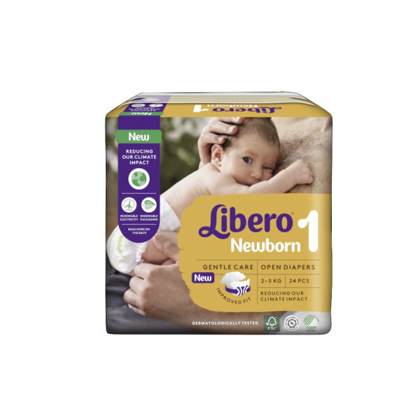 Libero newborn 2-5kg x24