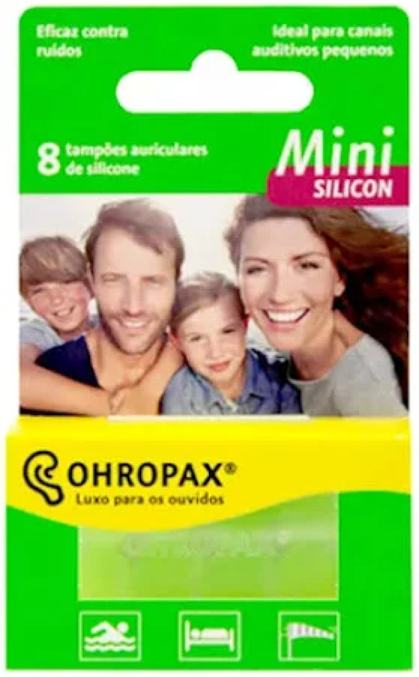 Ohropax tampoes mini silicone x8