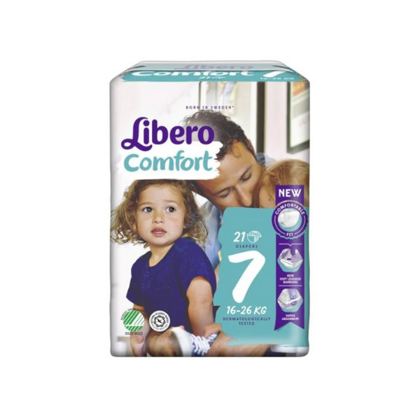 Libero Comfort (Etapa 7) -  Fralda 16-26kg x 21uni.