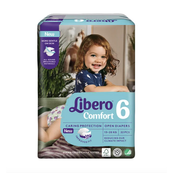 Libero Comfort (Etapa 6) - Fralda 12-22kg x22 unid.