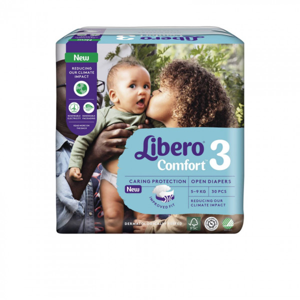 Libero Comfort (Etapa 3) - Fralda 5-9kg  x30uni.