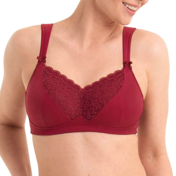 Soutien para protese (B, 95, DARK RED)
