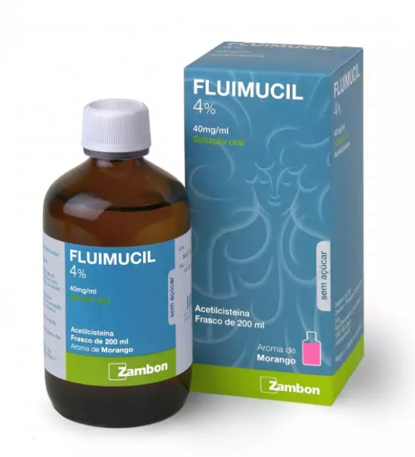 Fluimucil Xarope 4% soluçao  200ml
