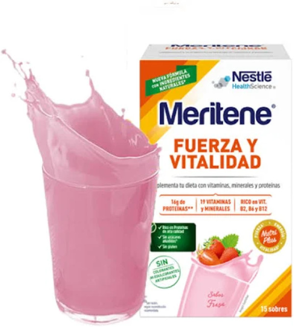 Meriten Força Vitalidade Morango Cart 15