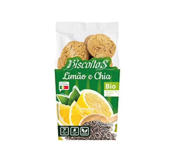 Provida biscoitos limão e chia bio 220gr