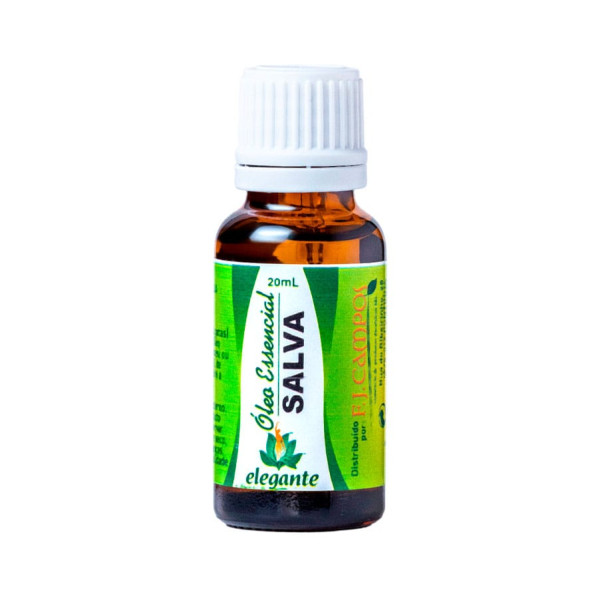 Elegante oleo essencial salva 20ml