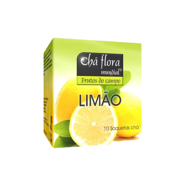 Cha Flora cha preto limao x10 saquetas