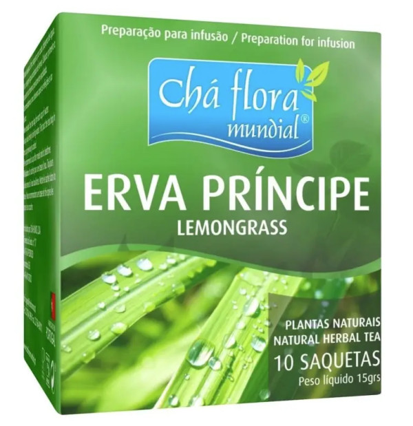 Cha Flora erva principe x10 saquetas