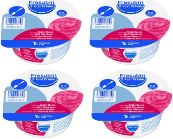 Fresubin 2Kcal Creme Morango Silv. 125grsx4