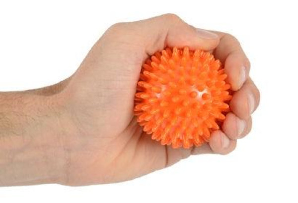 Bola Reabilitação com picos 6cm Laranja