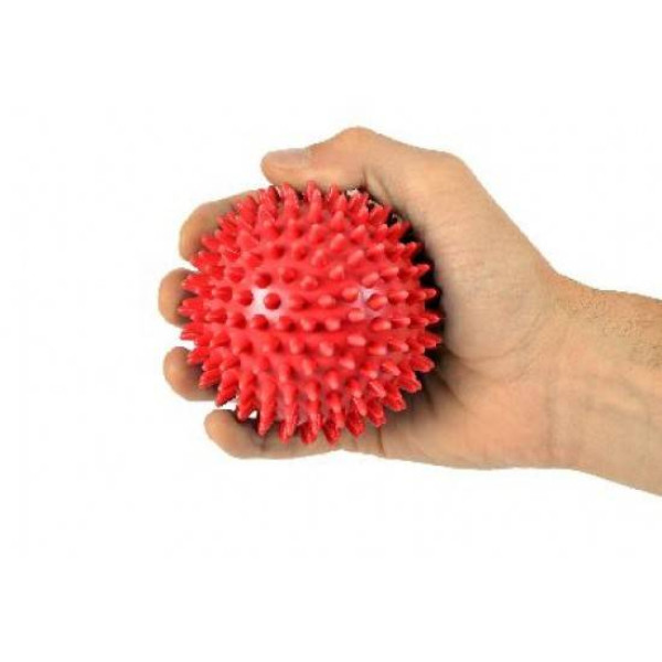 Bola Reabilitação com picos 7cm Vermelho