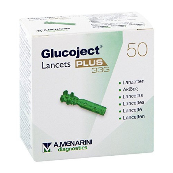 Glucoject Lancets Plus 33G x50