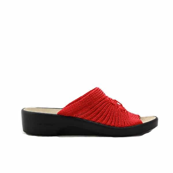 Chinelo ortopedico em malha ref 1301 (38, VERMELHO)