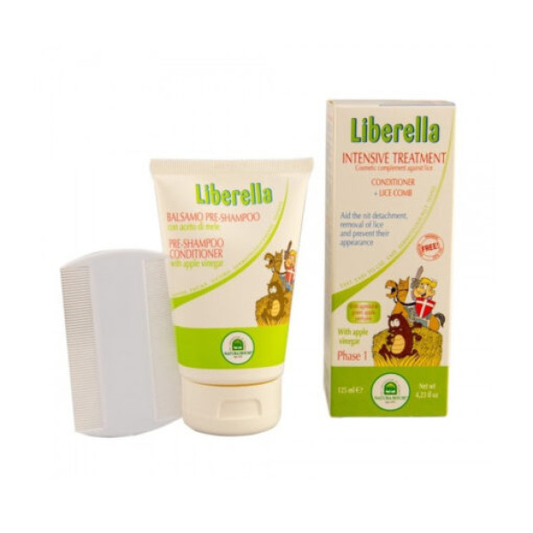 Liberella condicionador + pente piolho