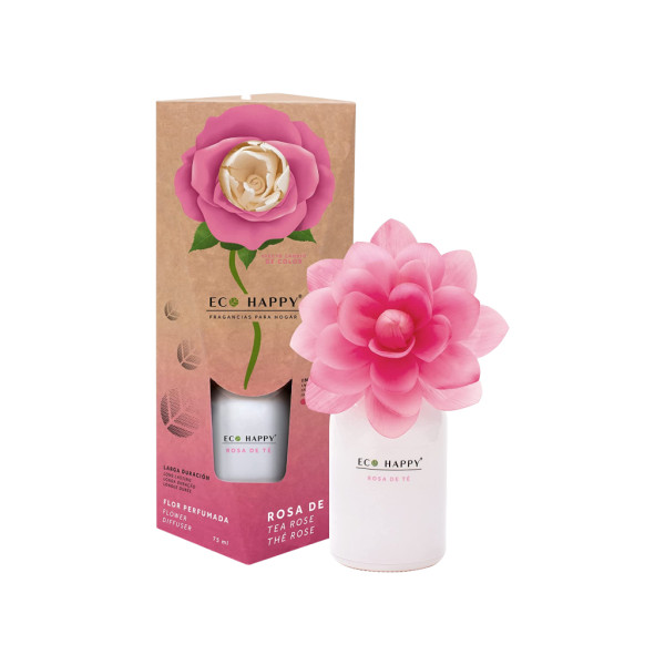 Ambientador flor rosa de chá Eco Happy