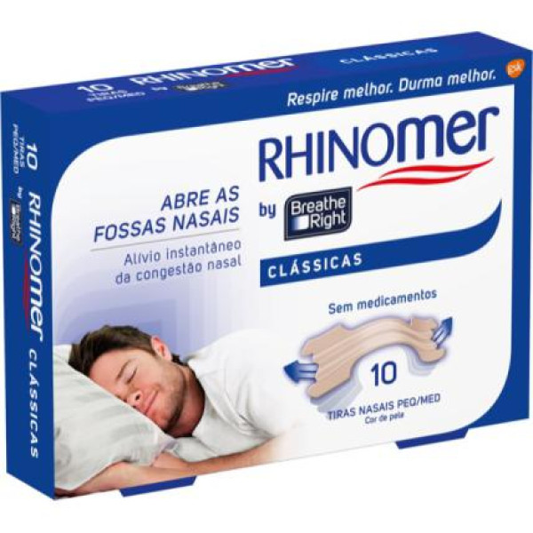 Rhinomer breathe right p/nasais peq.med. x10