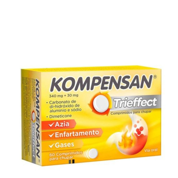 Kompensan Triefect S 60 comprimidos