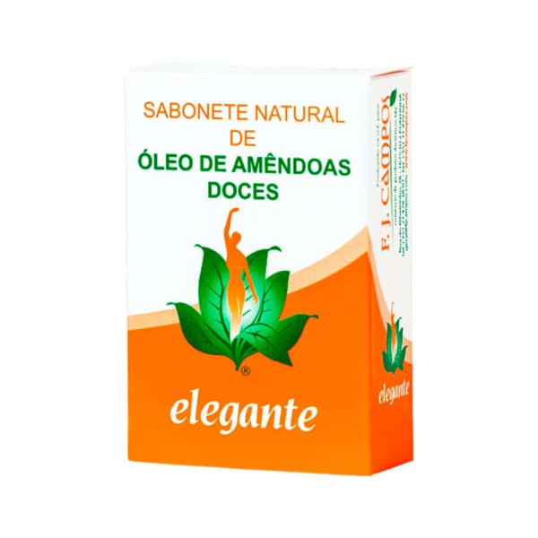 Elegante sabonete óleo de amêndoas doces 140gr