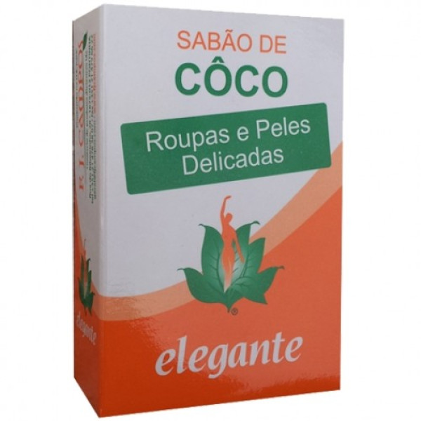 Elegante sabonete coco 140gr