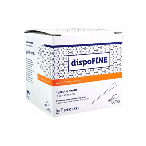Agulhas hipodermicas esteril 25g (0.5x25) cx100