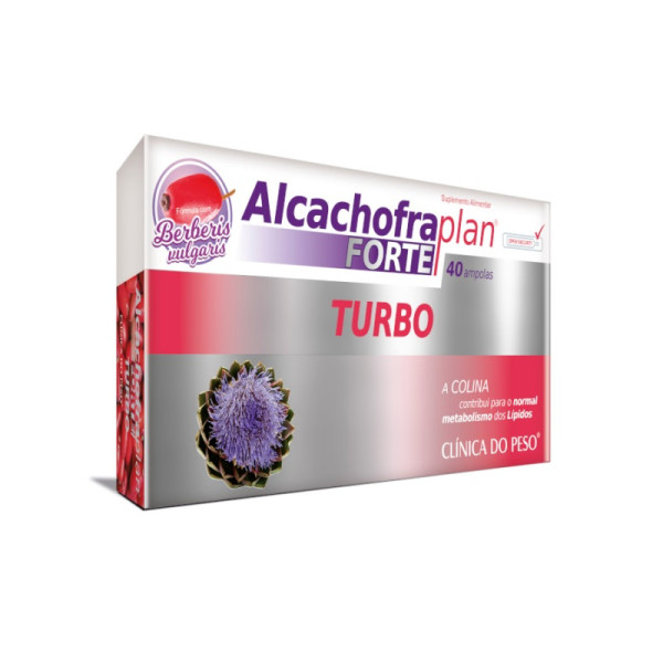 Alcachofra Plan Forte Turbo Berberis Vulgaris 40 Ampolas