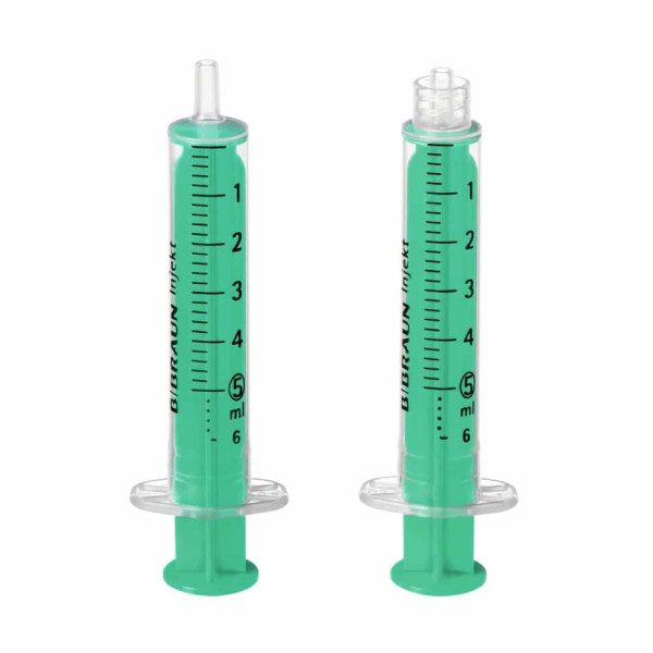 Seringa 2 corpos 5ml cx100