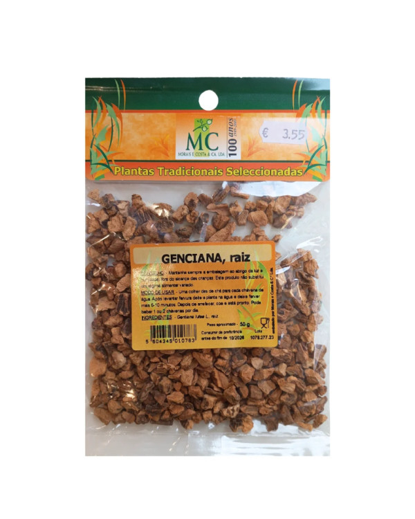 Mc genciana raiz 50gr