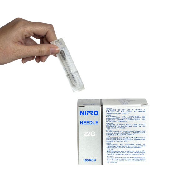 Agulha 22G 0.7x40mm cx.100 NIPRO