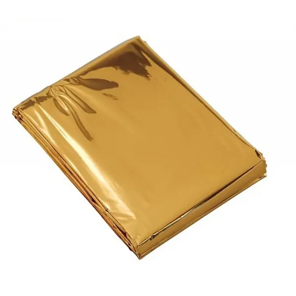 Manta isotérmica 160x210cm ouro/prata GT084-200