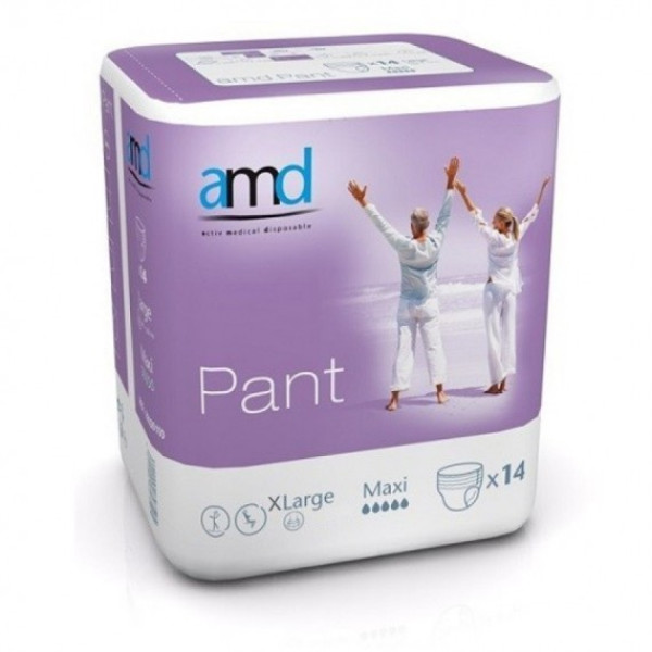 AMD - Cueca Maxi T.XL x14uni.