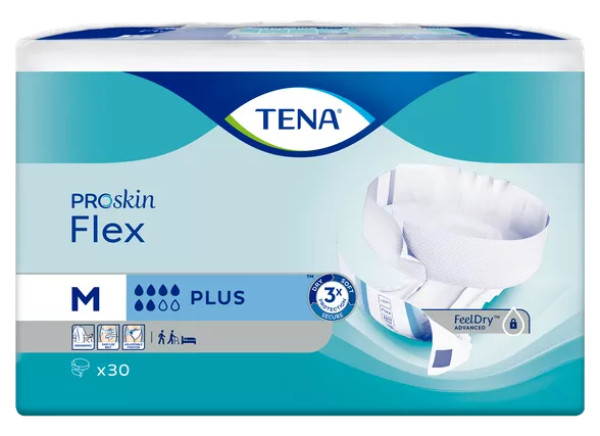 TENA ProSkin Flex Plus: Fralda c/ cinto