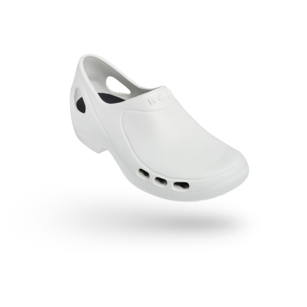 Sapato hospitalar super leve Everlite (37, BRANCO)