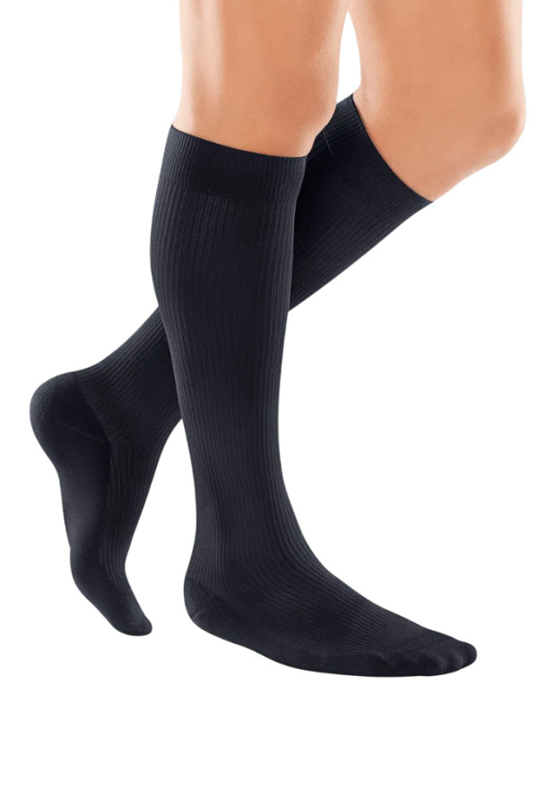 Medi travel® men - Meia elástica, Até ao joelho