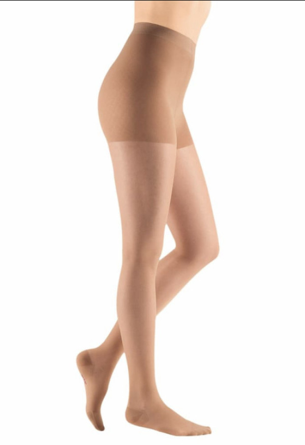 Mediven Sheer & Soft® - Collant Elástico, Classe 1, Curto, C/ Biqueira