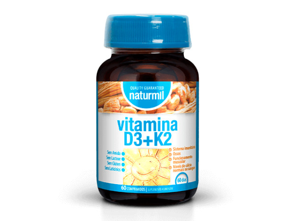 Vitamina D3+ K2  60 comprimidos