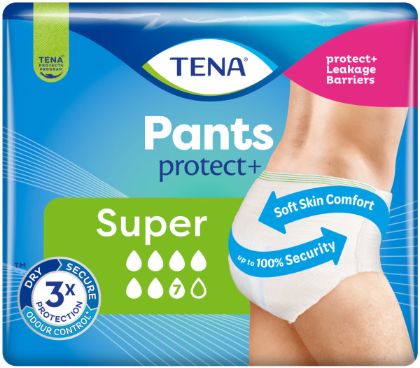 TENA Pants Super: Cuecas p/ Incontinência Unisexo