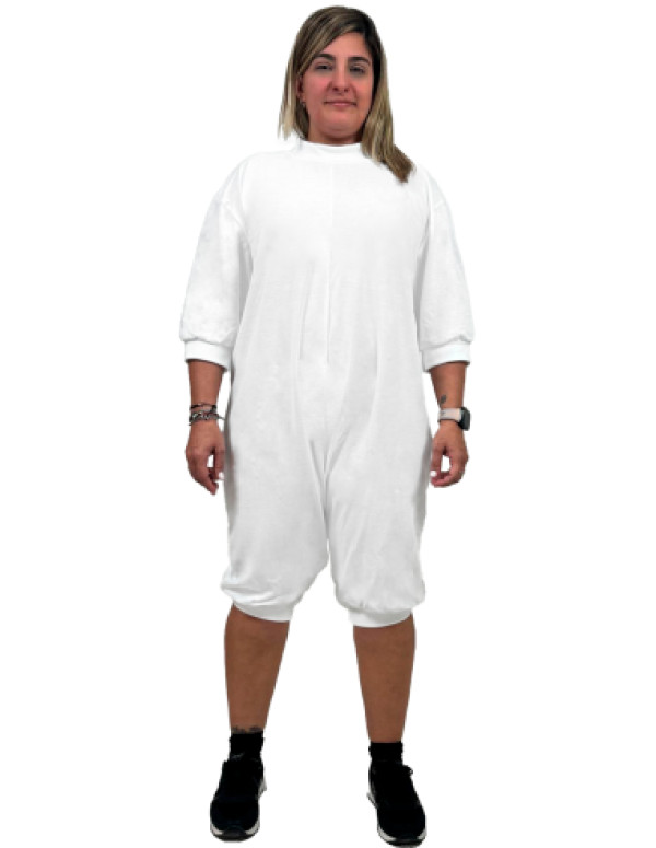 Pijama Eco Curto Branco T.L Ref. UBIO R.201404