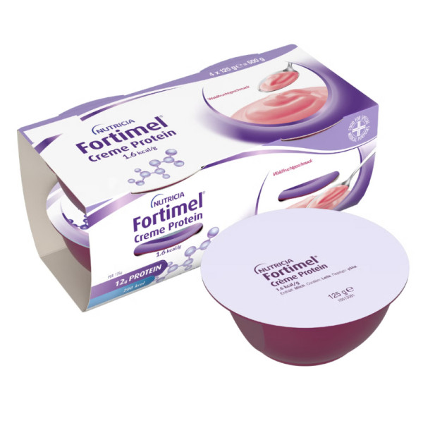 Fortimel® Creme Protein 4x125g - Frutos Silvestres