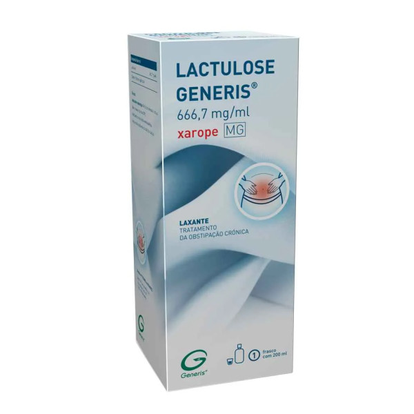 Lactulose Generis 666,7 mg/ml Xarope