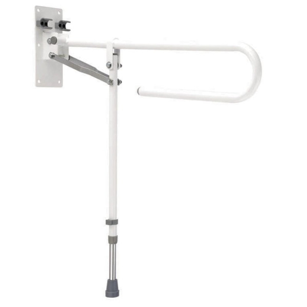 Barra de apoio dobravel com suporte