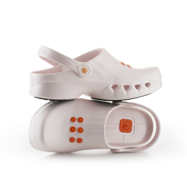 Soca Profissional NURSING NUBE | Antiderrapante e Ultraleve | Rosa (Tam. 35)