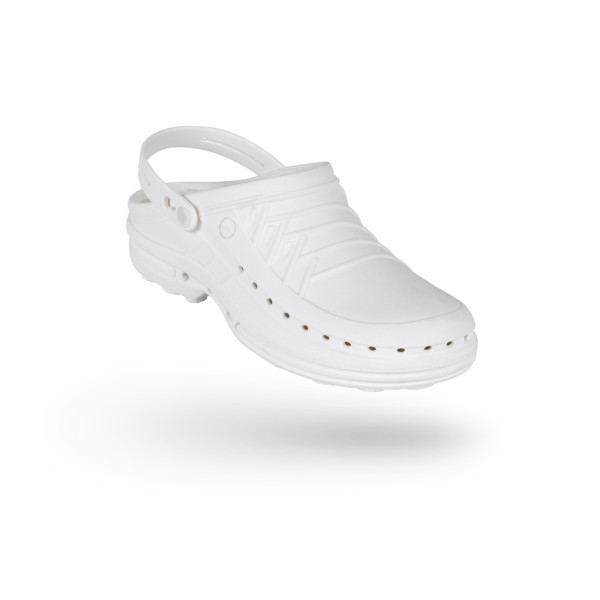 Soca hospitalar WOCK CLOG com Presilha (36/37.BRANCO)