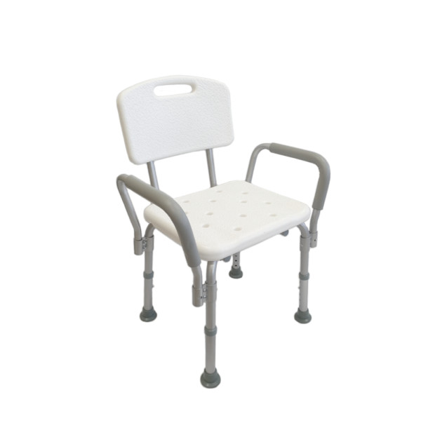 Cadeira poliban aluminio c/apoios braços