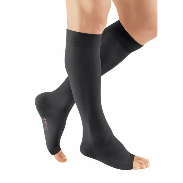 meia elastica classe 1 s/biqueira preto
