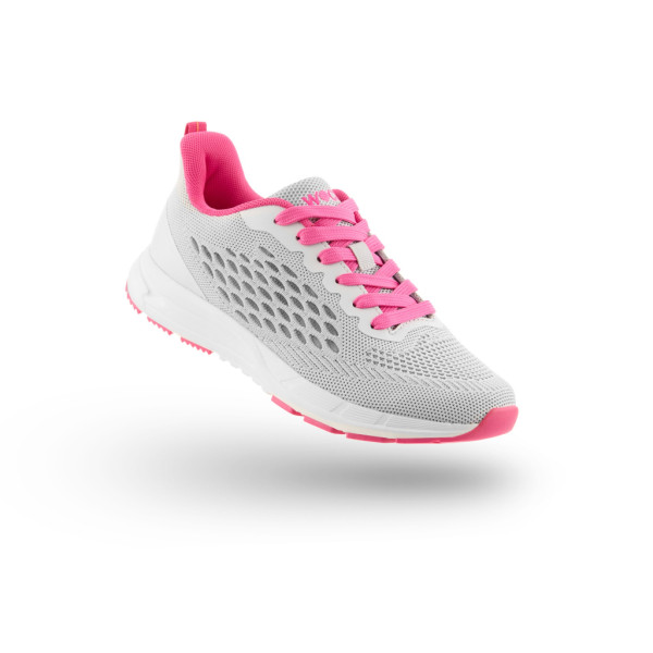 Sapatilha WOCK BREELITE 24 Cinza Claro e Rosa (38, CINZA/ROSA)