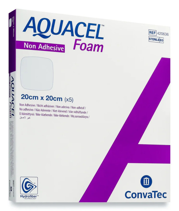 AQUACEL® Foam - Não Aderente (10x10cm) cx.10uni.