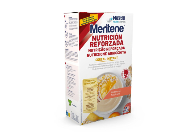 MERITENE Cereal Instant - Multifrutas (13 porções, 520grs)